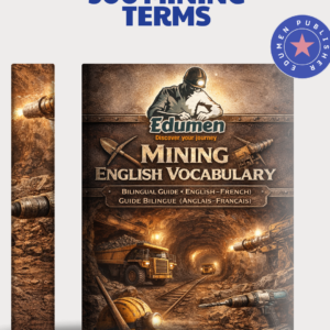 Mining English–French Vocabulary Book: 500 Technical Terms with Examples
